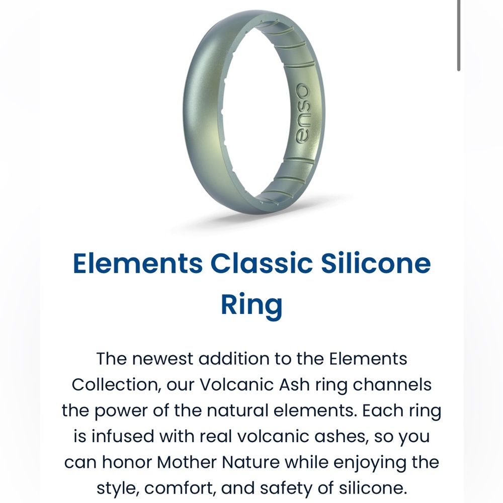 Enso Elements Classic Silicone Ring - image 2